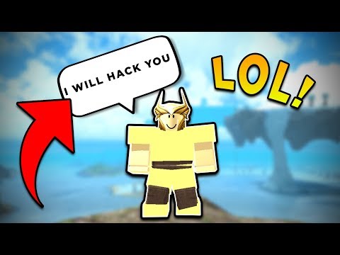 Trolling A Hacker Roblox Booga Booga Rainway Video -
