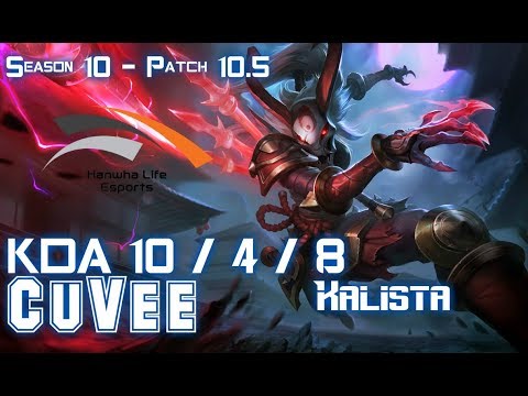 HLE CuVee KALISTA vs JAYCE Top - Patch 10.5 KR Ranked