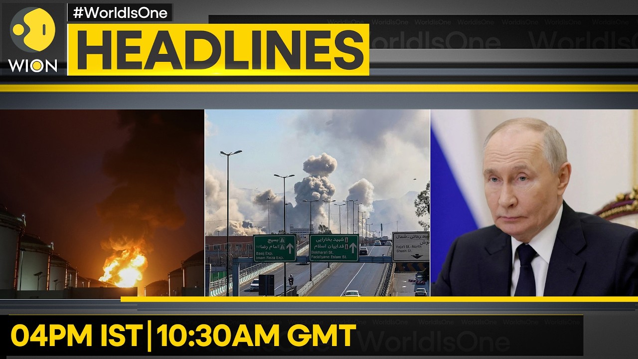 US-Iran War: Multiple Explosions Hit Iran's Sanandaj City | Intense Blasts Rattle Doha | HEADLINES