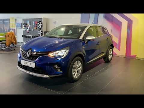 Renault Captur - TCe 140 EDC - INTENS - Modrá Iron/Sivá Highland