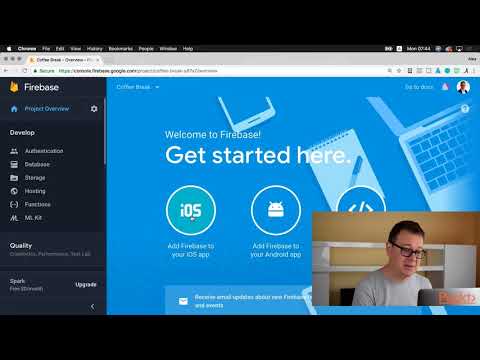 Hands on iOS Applications with Firebase Create Your New Project | packtpub com