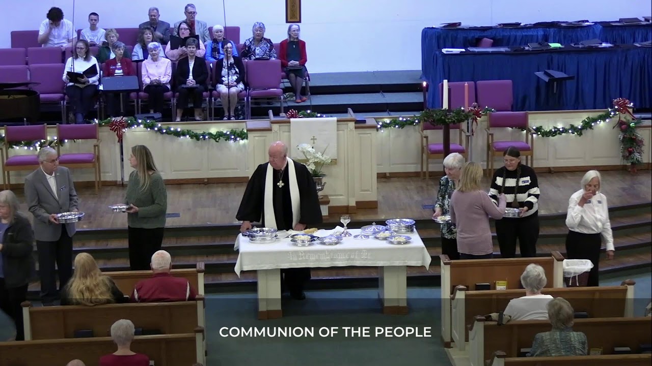 Worship Service 12/01/2024: "Man of Dust, Man of Heaven"