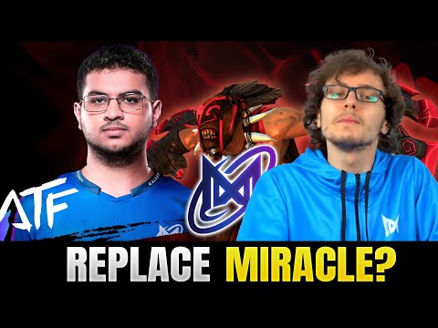 Nigma.ATF training carry for team Nigma - is he good enough to replace Miracle?