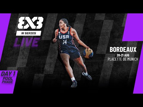 RE-LIVE | FIBA 3x3 Women's Series Bordeaux 2025 | Pool Phase | #3x3Basketball