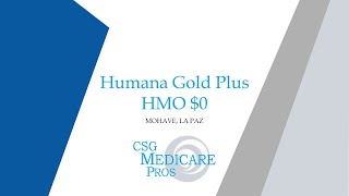 Humana Gold Plus HMO MOHAVE, LA PAZ