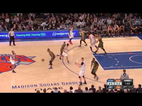 Kristaps Porzingis vs Utah Jazz 20.01.2016 (16Pts)