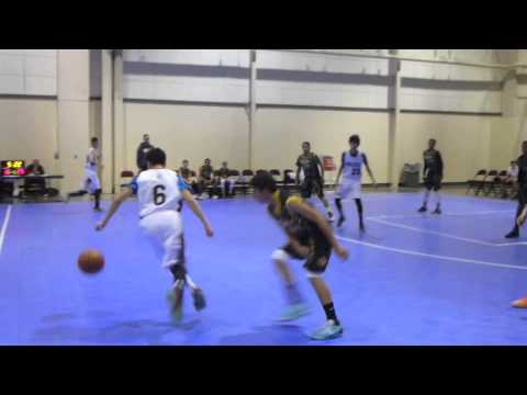 Bay City Red 2 vs GBA Select - 8th Grade Boys' Basketball - 2015 Jam On It Tournament