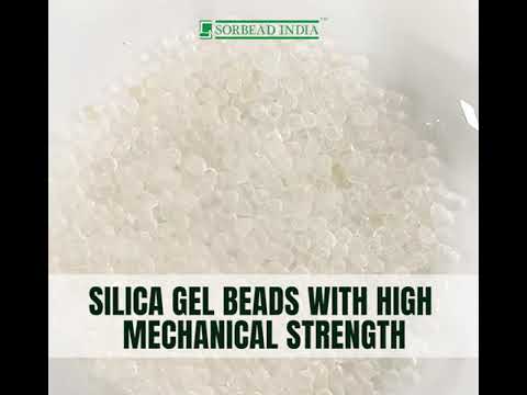 Silica gel beads with high mechanical strength | Sorbchem India