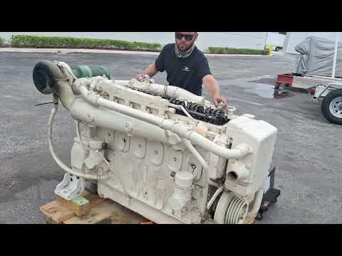 Detroit Diesel / J&T 6-71 TIB, Marine Diesel Engine, 485 HP @ 2500 RPM