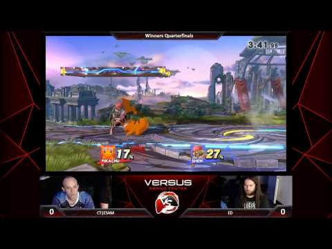 Versus Weekly 5/7/15 - Winners Qtrs - ESAM (Pikachu) vs. Ed (Sheik) - Smash 4