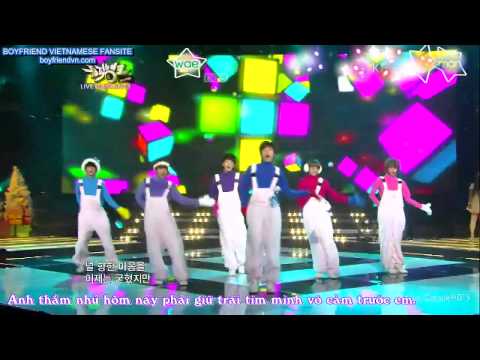 [BFVN Vietsub + Kara] 111223 KBS Music Bank - Boy Friend - Candy