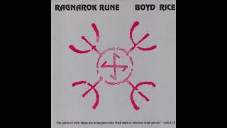 Boyd Rice - Ragnarok Rune (1992)