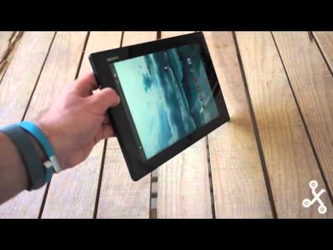 Sony Xperia Tablet Z en video