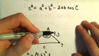 Law of Cosines, Example 1