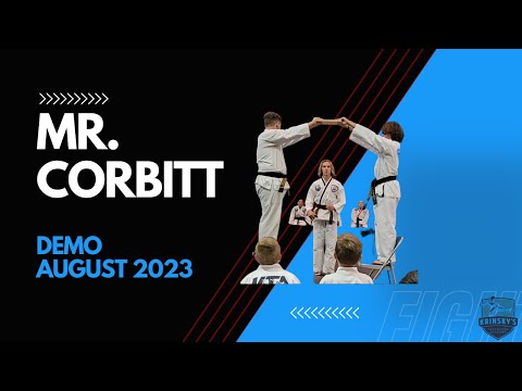 Mr. Corbitt Demo August 2023