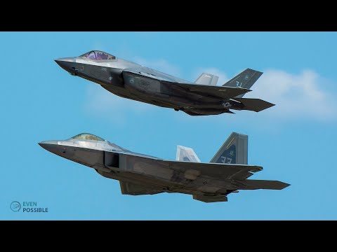 F-22 Raptor vs F-35 Lightning II: Ultimate Battle Of The Fifth-Gen Fighter Jets