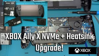 Xbox Ally X Storage + Heatsink Upgrade Guide!