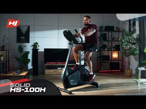 Stationary Bike HS-100H Solid Hop Sport I Exercise Bike for Home Workout I Indoor Cycling