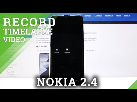 How to Record Time Lapse in NOKIA 2.4 – Record Time Lapsed Videos