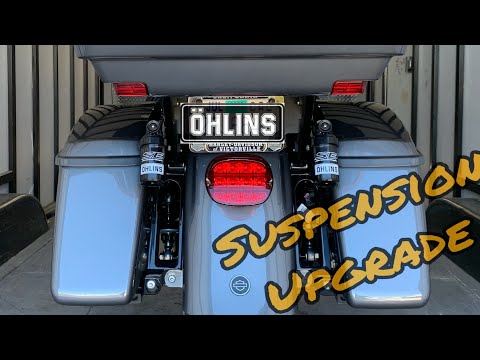Öhlins Blackline Shocks for Harley-Davidson