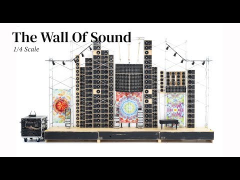 1:4 Scale Fully Functional Wall Of Sound, Cornell, May 2023