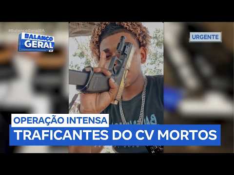 Quatro traficantes do CV morrem e dois são presos durante operação em Maraú (BA)