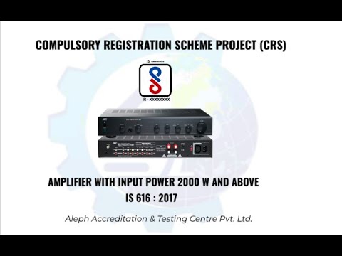 Bis Registration Process for Amplifier, How to get BIS Registration on Amplifier, Series guideline