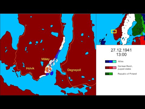 Måløy Raid (Operation Archery) 1941, Every Hour