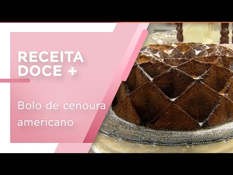 Bolo de cenoura americano por Juliana Abbud