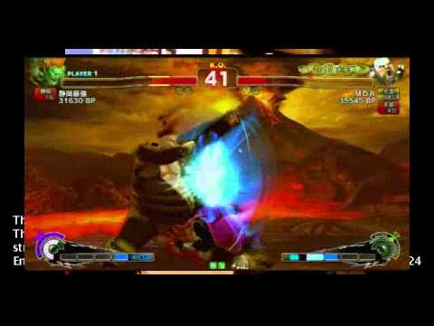 SSF4 AE: shizuoka saikyo (Blanka) vs MDR (Rufus) - NSB19 (Final)