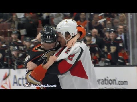 Dion Phaneuf vs Corey Perry Dec 6, 2017