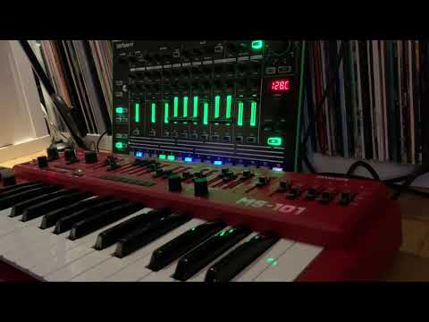 Behringer MS-101 & Roland Aira TR-8 Music Jam