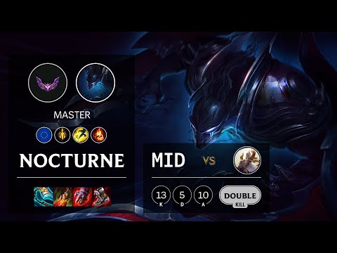 Nocturne Mid vs Kayle - EUW Master Patch 12.4
