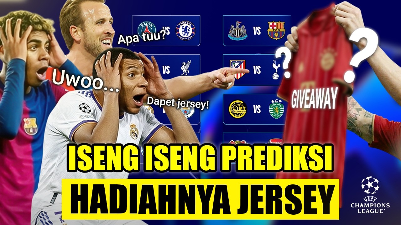 UCL 2026: REAL MADRID LAWAN CITY LAGI, REMATCH PSG CHELSEA,  ARSENAL BARCELONA PALING BAHAGIA WKWKWK