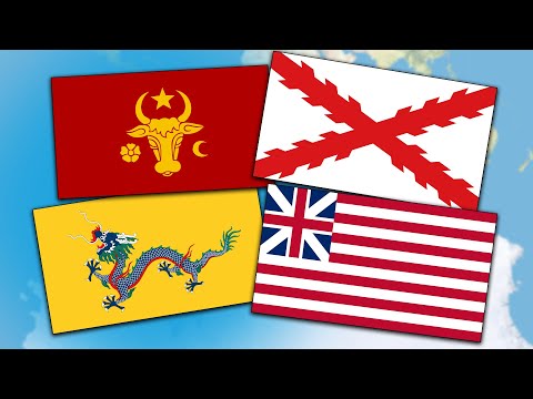 First Flag of Countries / Falling Flags