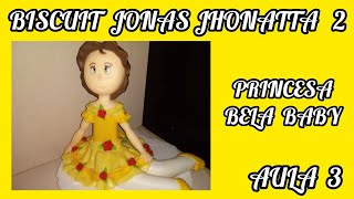 🌹Como fazer Princesa Bela Baby🌳( AULA 3 Como Fazer A Saia).