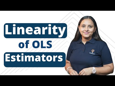 Linearity of OLS estimators | Unbiasedness of OLS estimators | Econometrics | Ecoholics