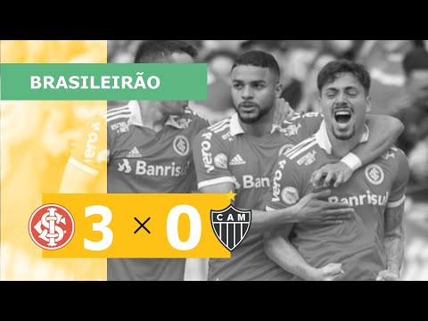 Internacional 3 x 0 Atlético-MG - Gols - 31/07 - Campeonato Brasileiro 2022
