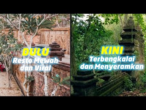Video Viral : Dulu Resto di Jogja Mewah, Kini Terbengkalai dan Menyeramkan