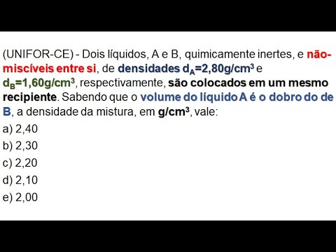 EXERCÍCIOS DE DENSIDADE-EXERCÍCIO 14