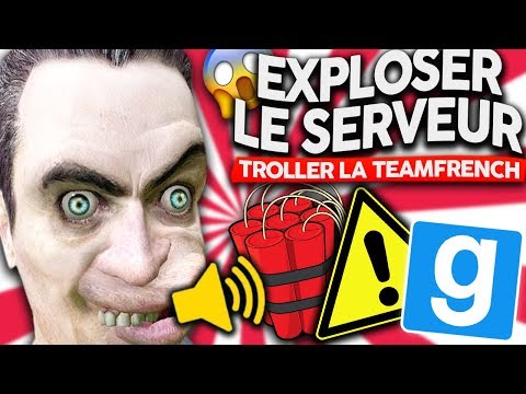 ON EXPLOSE DES SERVEURS REMPLIS AVEC DES BOMBES ! 😂 - GMOD SCP RP