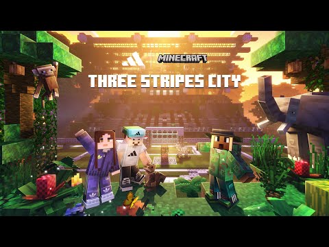 Three Stripes City – adidas x Minecraft Dynamic World – zwiastun