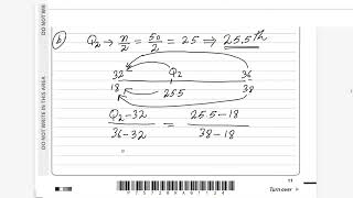 Download the video "Statistics S1 May/June 2024 [Q3] Edexcel IAL WST 01/01| histogram, linear interpolation, Data Coding"