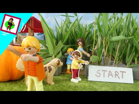 Playmobil Film "Das verrückte  Mais Labyrinth- Wer findet den Ausgang?" Familie Jansen / Kinderfilm