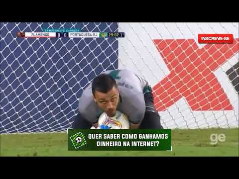 Flamengo 2 x 1 Portuguesa-RJ Melhores Momentos Completo 14/03/2020