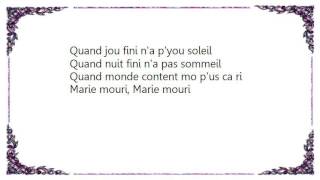 Linda Ronstadt - Marie Mouri Lyrics