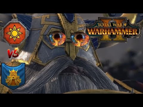 Lizardmen vs Dwarfs | KING BELEGAR - Total War Warhammer 2