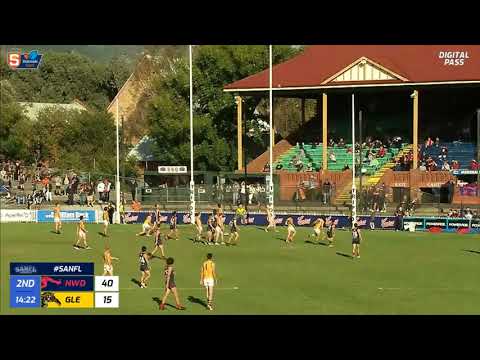 SANFL Snapshot - Norwood's Matthew Nunn snaps from a Puopolo assist