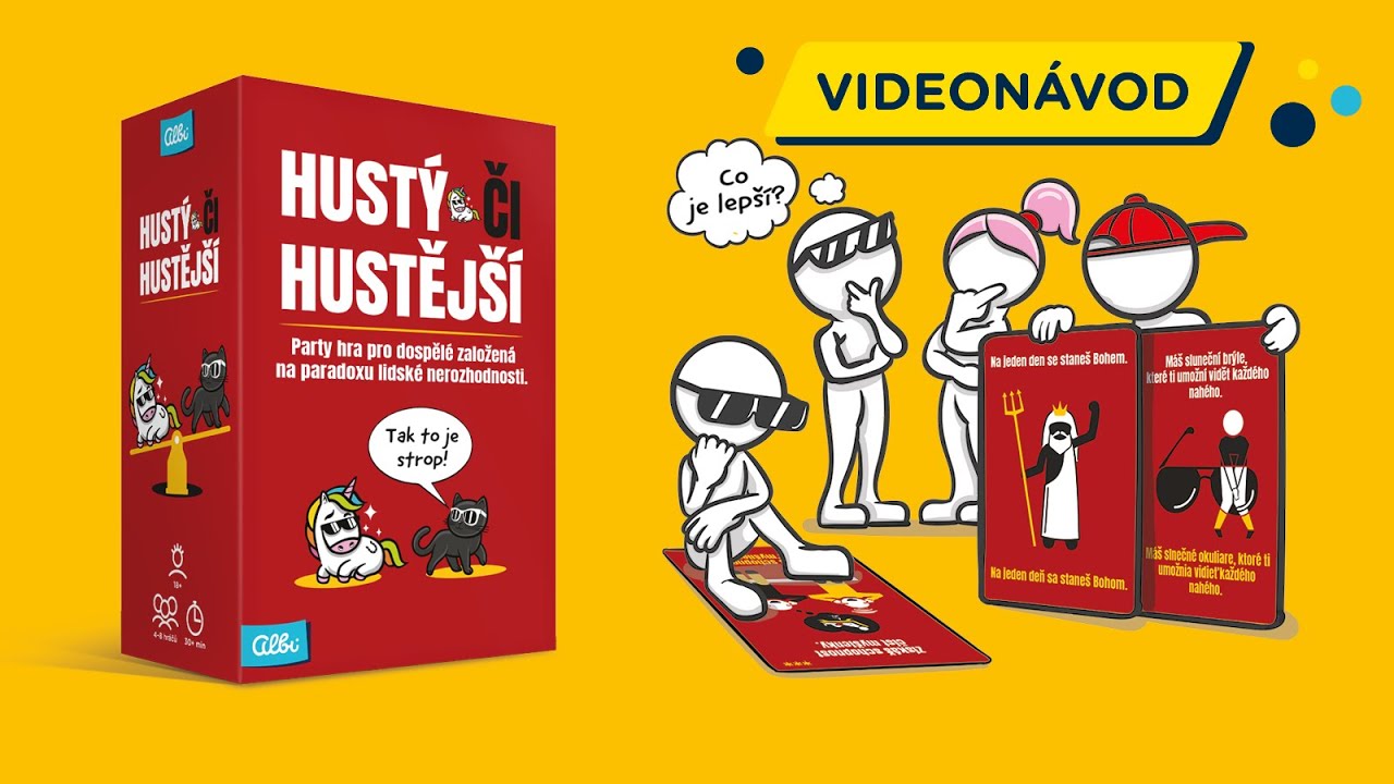 Hustý a hustější - videonávod