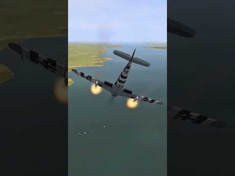 IL2 - TWO BIRDS, ONE STONE! BF109 Boom 'n Zoom #shorts